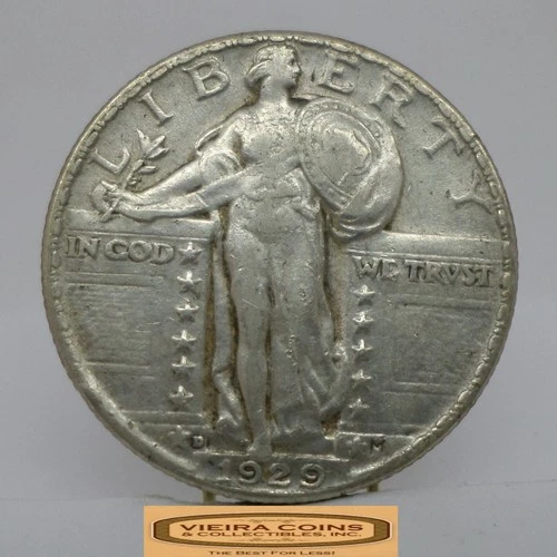 1929-D Standing Liberty Silver Quarter - #C57288NQ