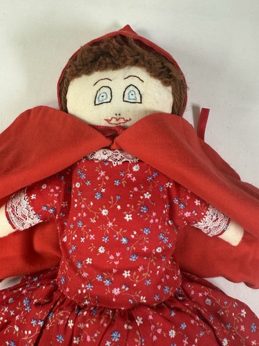 Muñeca reversible Topsy Turvy vintage niña y abuela - Imagen 2 de 11
