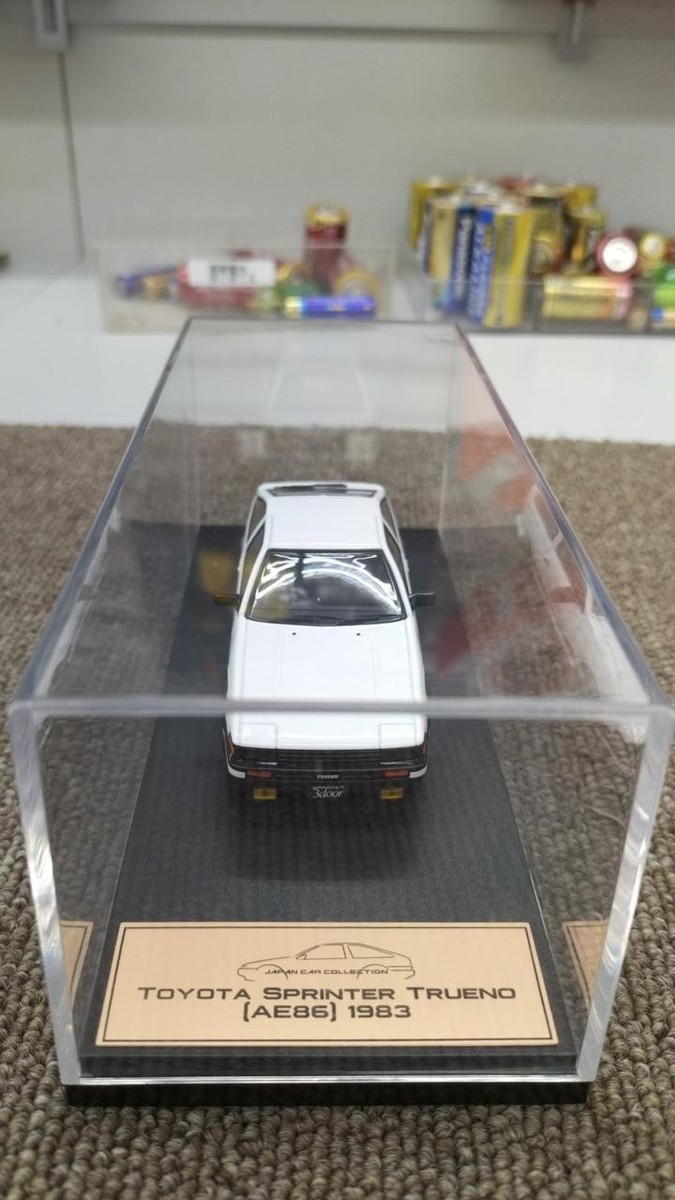 ミニカー TOYOTA SPRINTER TRUENO AE86 1983 EBBRO1-