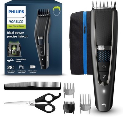 Philips Norelco Hair Clipper 7000 Series, Hair and Beard Trimmer, Precision Dial