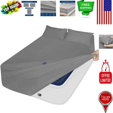 Luxury Extra Deep Pocket Queen Sheet Set - Soft Microfiber with Side Pocket