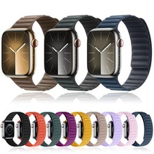 Magnetic Link Band Bracelet for Apple Watch 9 8 7 6 5 4 SE 41/44/45/49mm Ultra 2