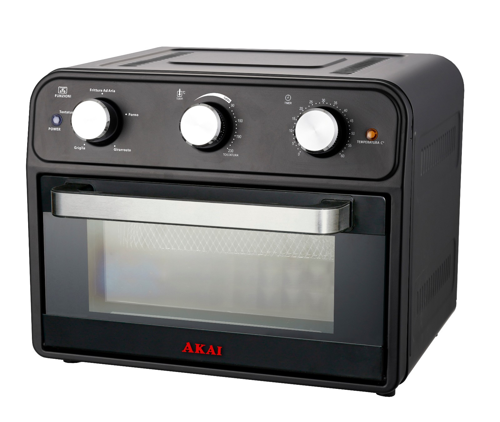 Akai AIRFRYER25: Il Forno 25L per una Cucina Sana e Veloce