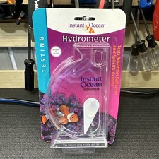 Instant Ocean Hydrometer TK-504 MARINE REEF SALINITY TEST New 
