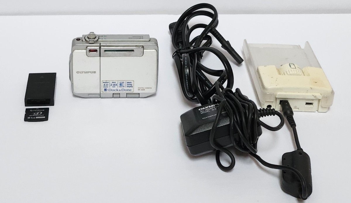 Buy Olympus i:robe IR-500 4.0MP Digital Camera - Silver online | eBay