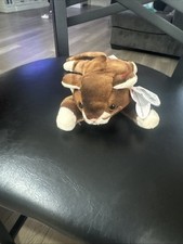 Beanie Babies Baby Ty Pounce The Cat 2 Tone Browns 1997 Retired Collectible