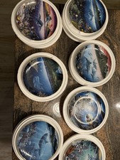 Piatto "Hawaiian Muses" Danbury come nuovo, paradiso subacqueo 1991 Robert Lyn Nelson