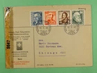 DR WHO 1943 SWITZERLAND FDC? SEMI POST PRO JUVENTUTE TO USA WWII CENSORED R39404