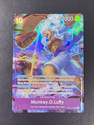 Monkey.D.Luffy OP05-119 (English Version 2nd Anniversary Set) NM!