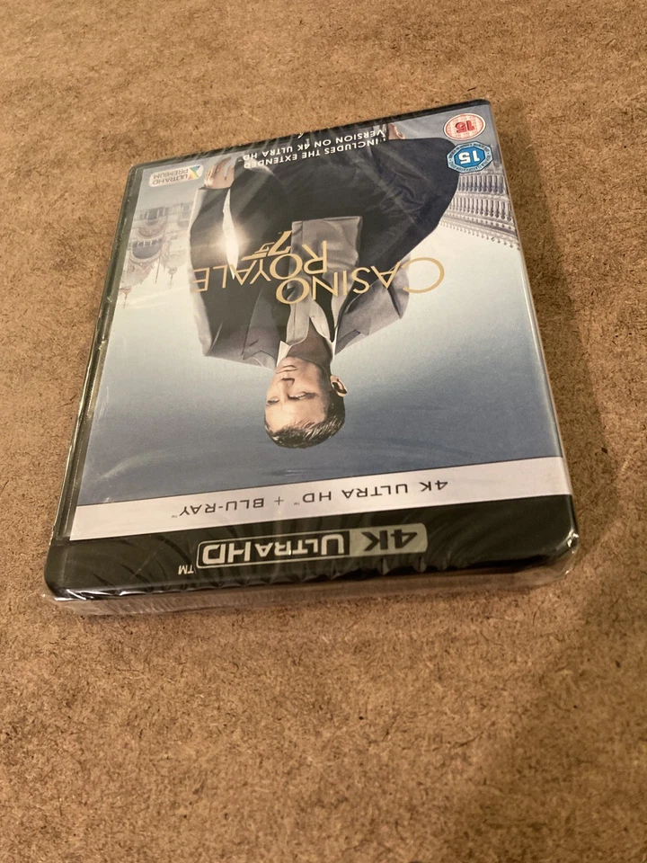 4K UHD BLU-RAY JAMES BOND CASINO ROYALE BRAND NEW SEALED UK STOCK - Image 4 of 4