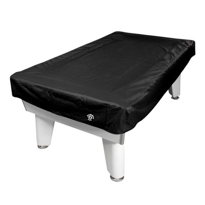 Jonny 8Ball Billardtisch Abdeckung schwarz 6 Fuß oder 7 Fuß strapazierfähiges Vinyl wasserabweisend