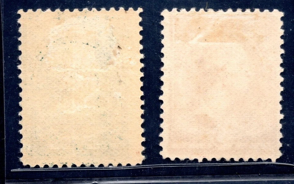 EE. UU. 1883 Sc 210 211 COMO NUEVO ORIGINAL GOMA BISAGRAS LIMPIO PERFS F VF Foto 2 de 2