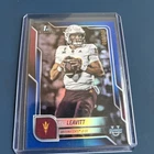 2025 Bowman Chrome University Football Blue Refractor Sam Leavitt #195