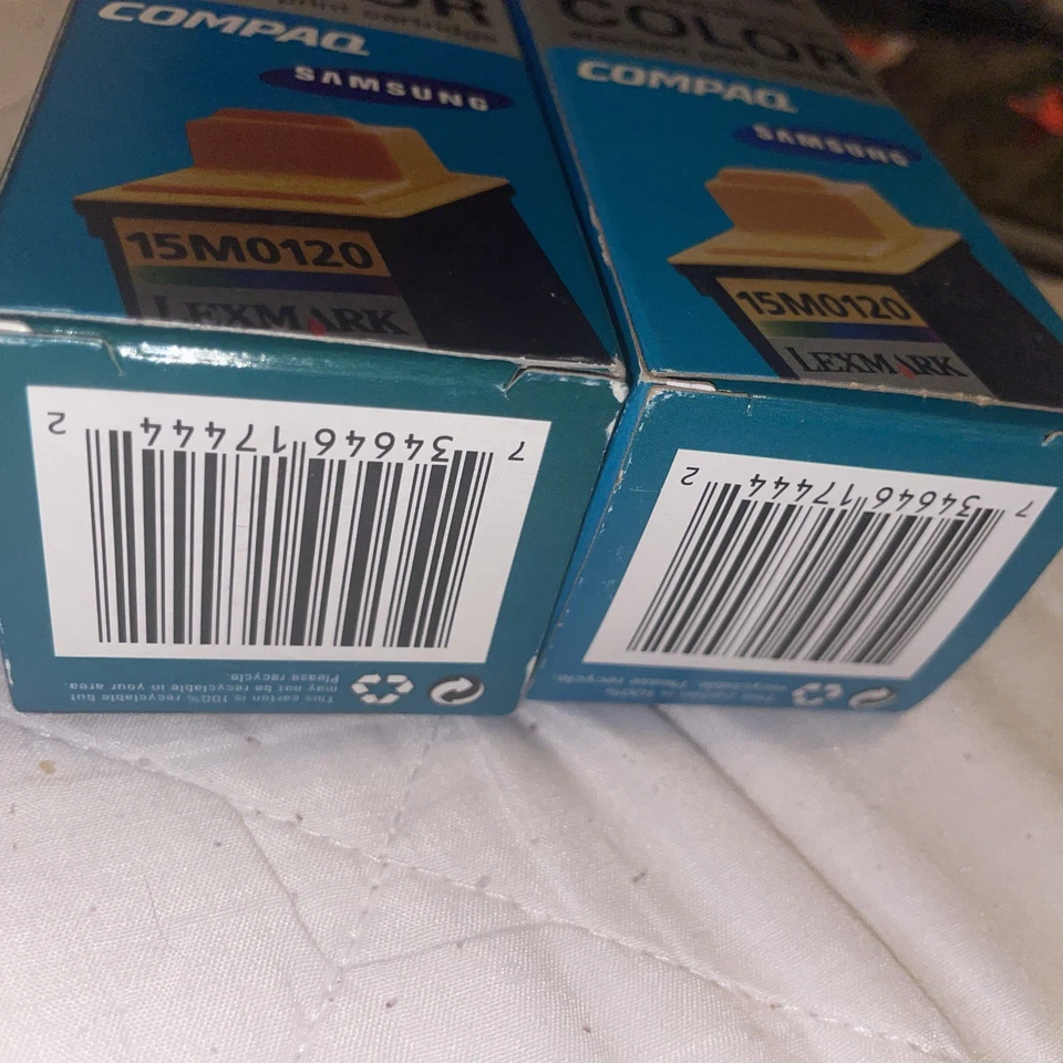 Lexmark 20 (15M0120) Color Ink Cartridge 2-Pack GENUINE NEW - Image 4 of 4