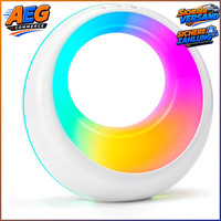 LED Nachttischlampe Touch Dimmbar RGB Farbwechsel 9 Modi USB Aufladbar