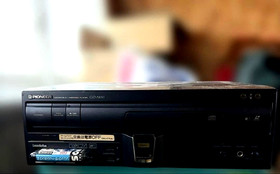 Pioneer CLD-A100 Laser Active LD Player with PAC S10 SEGA Remote CPD-S10 Tested