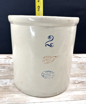 Antique 2 Gallon Red Wing Stoneware Crock – Union Stoneware Co