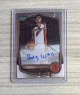 2025 Topps Bowman U Chrome Prospect Autograph #CPA-SWH Sadiq White