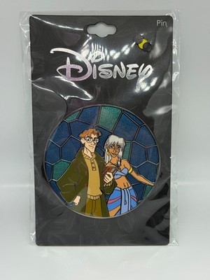 Milo Thatch and Princess Kida Atlantis - Go Pin Pro Magical Mosaic Pin LE 300
