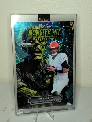 2025 Wild Card National Exclusive Monster Hit Joe Burrow 1/1