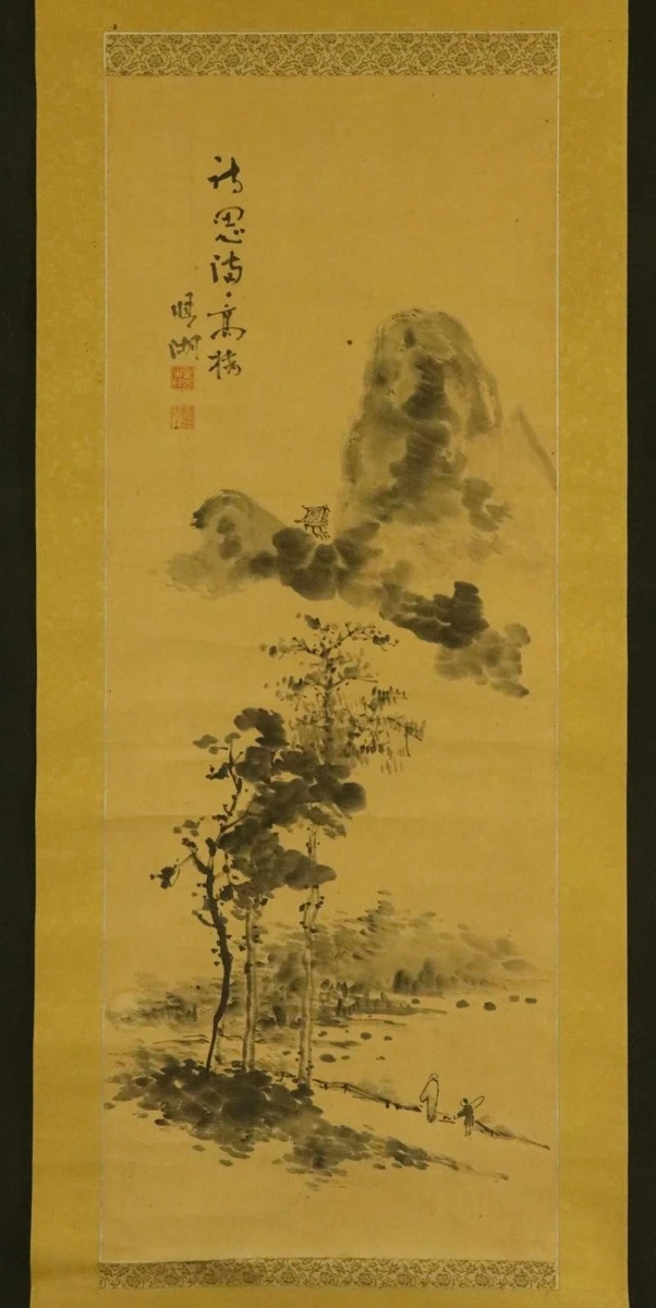 古董日本画作、画卷| eBay