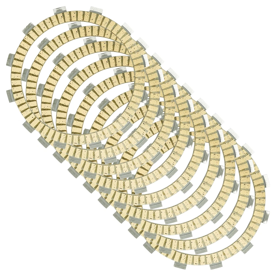 Clutch Friction Plates for Kawasaki Ninja ZX-10 ZX1000B 1988 1989 1990 - Image 4 of 4