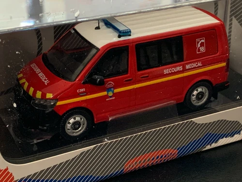 ODEON 086 - VOLKSWAGEN VW T6 POMPIERS SDIS 06 - ALPES MARITIMES  1/43