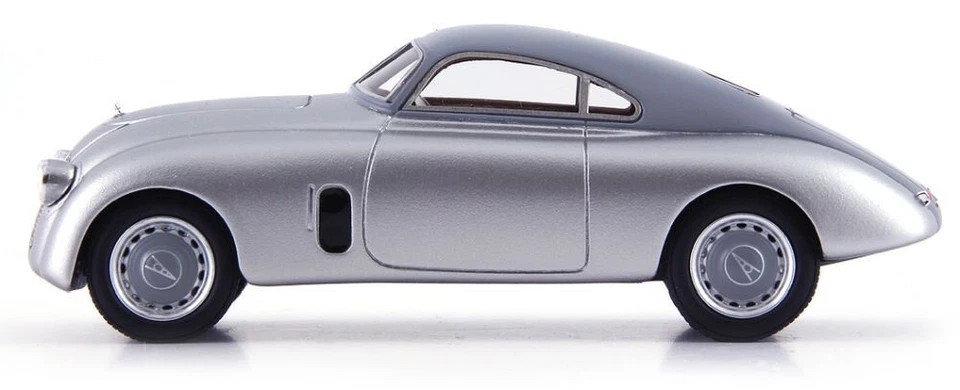 AutoCult ATC04033 FORD V8 Berlin-Rom Streamline - Gris - Alemania 1/43 Foto 2 de 4
