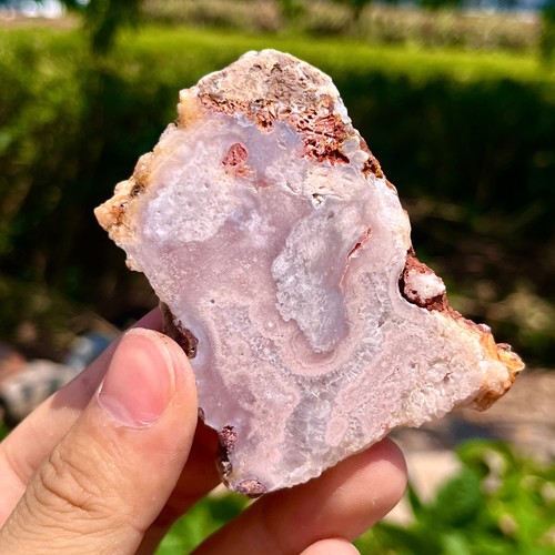 84G Natural Snowflake Cherry Blossom agate Madagascar Reiki Healing Stone - Picture 2 of 10
