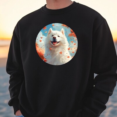 Samoyed Portrait Sweatshirt Kuschelig und Perfekt für jeden Anlass S bis 4XL