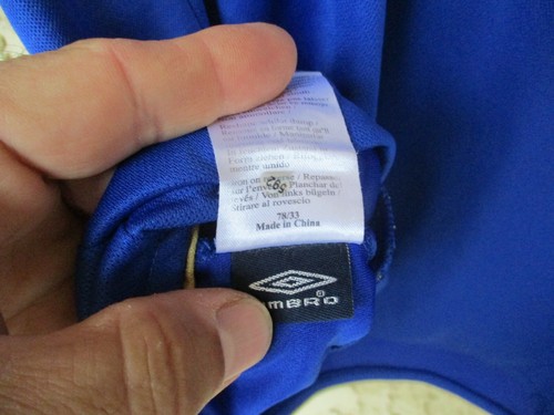 Maillot CHELSEA 2005 centenary shirt vintage GALLAS 13 Champions League UMBRO XL - Imagen 6 de 8
