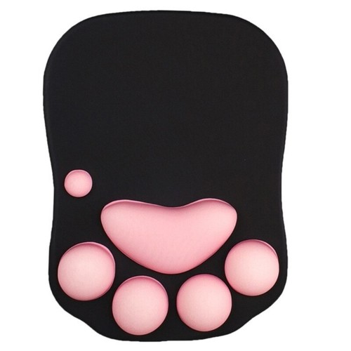Creative Cute Kitten Claw Mouse Pad with Wrist Rest for Laptop Desktop Silicone - Picture 10 of 11