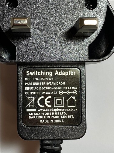 Adaptador 5V 2A ADAPTADOR DE CA-DC para banco de alimentación de anclaje - Imagen 2 de 6