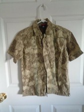 Boy's Gap Kids - Island / Hawaiian - Button Shirt - Short Sleeve - Size 8