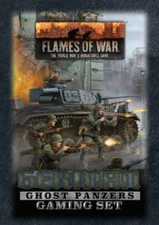 German Ghost Panzers Tin Mid War Flames of War
