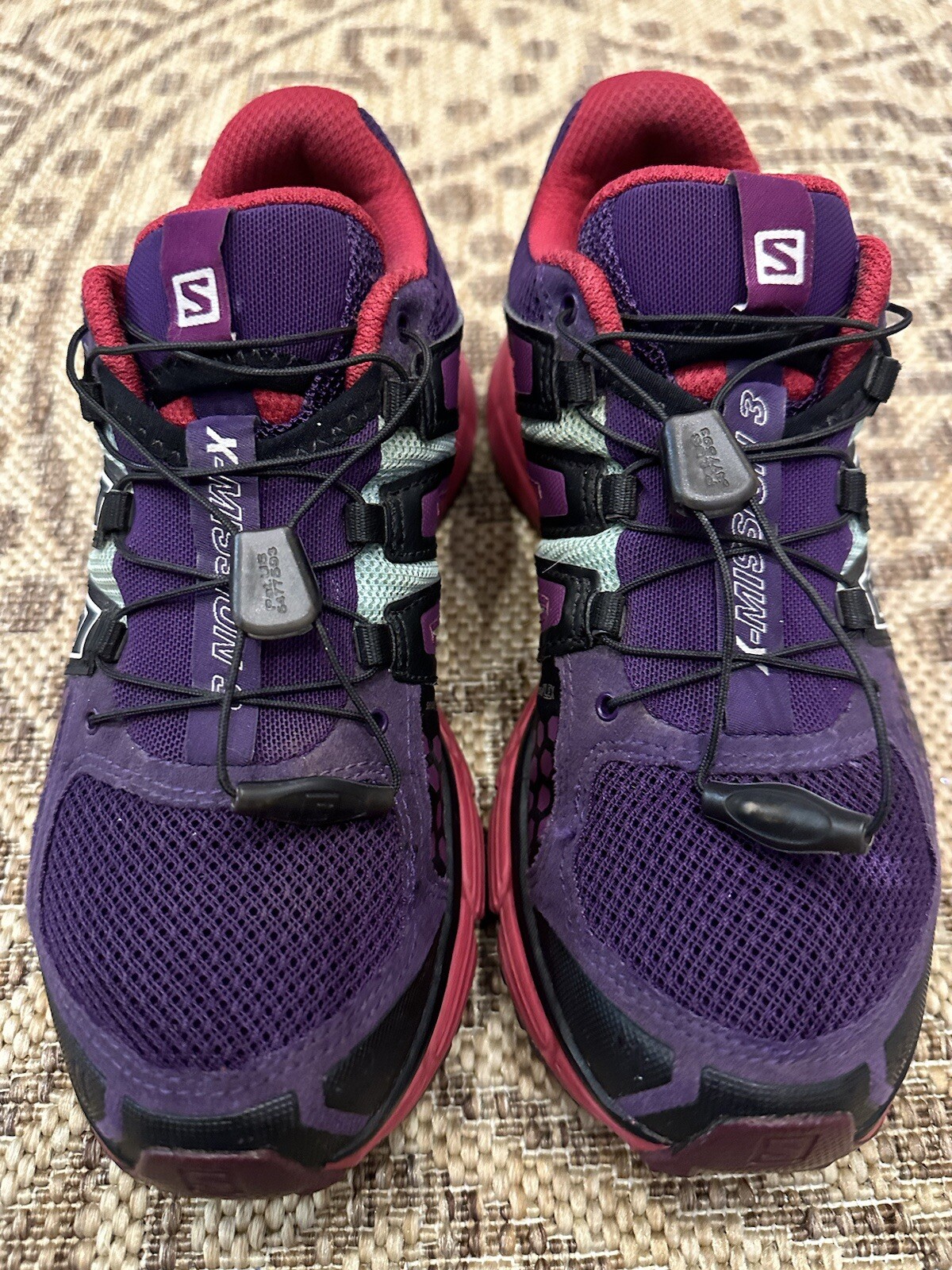Scarpe da trail running Salomon donna X MIIS sion 3 Acai Sangria Fair Aqua taglia 8