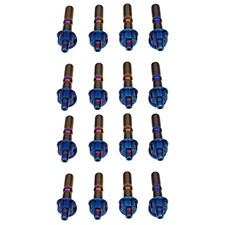 16pc SBP Titanium Stud Kit M8 x 1.25 -45mm Ex...