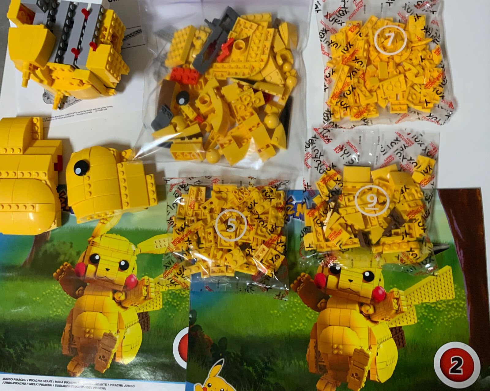 MEGA Pokemon Jumbo Pikachu