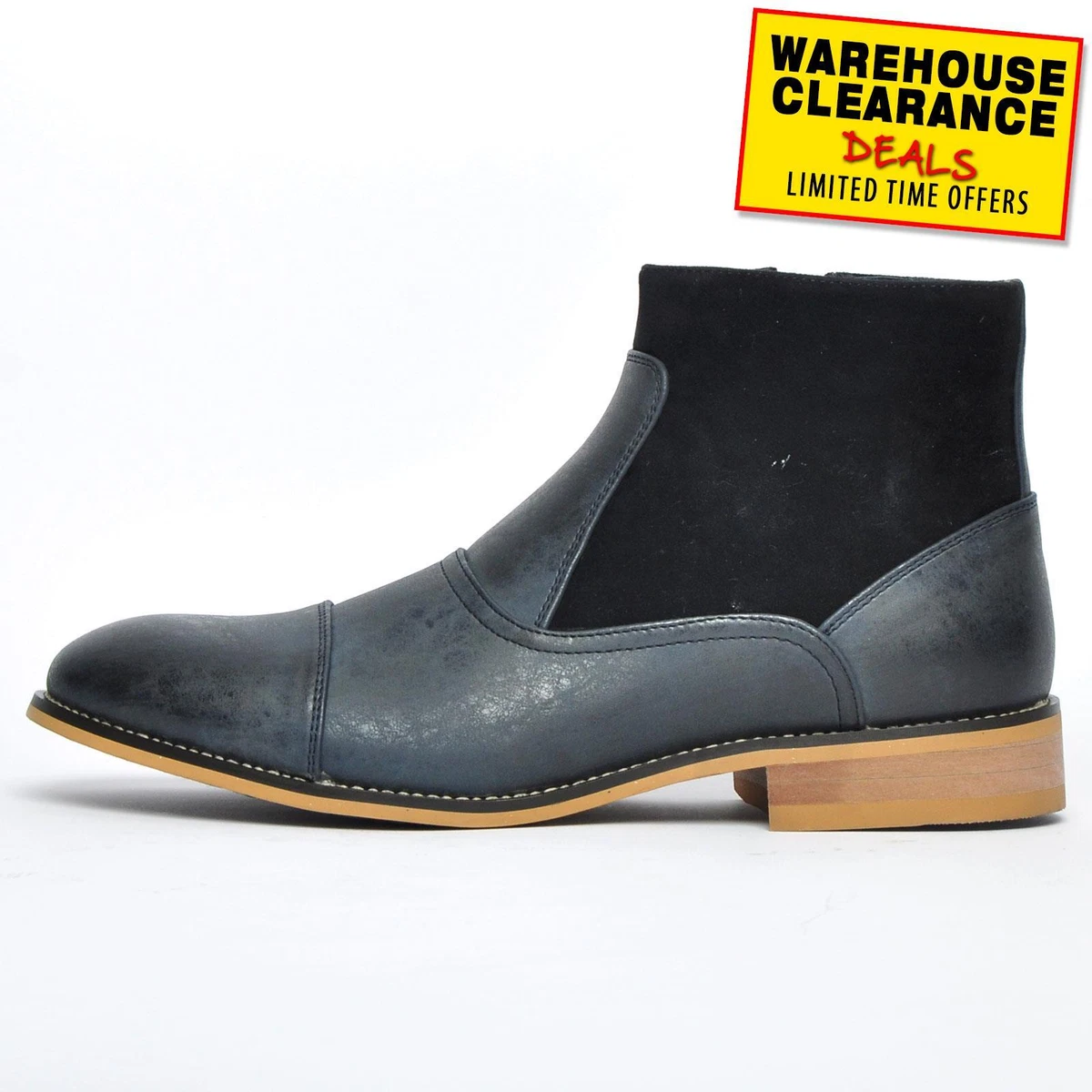 Mens designer cheap boots clearance