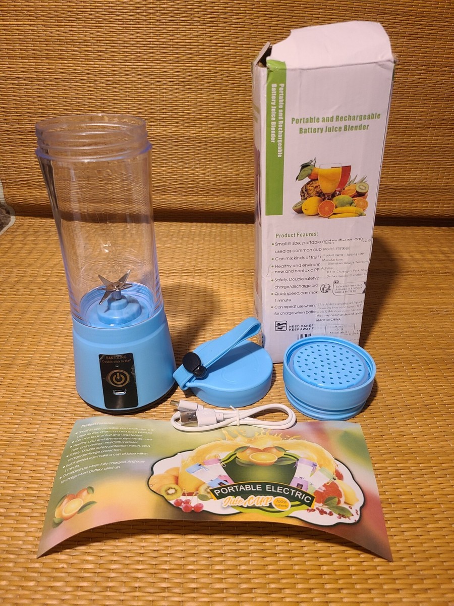 Portable JUICER Blender Powder Blue Rechargeable | eBay