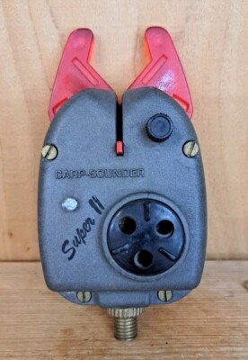 Carp Sounder Super II, Super 2 Bite Alarm RED DIODE (WITH RED EARS) Carp
