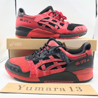 プリマジ あかい Red Spider × Asics Gel-Lyte 3 Red Black 1201a854-001 Men's Size | eBay