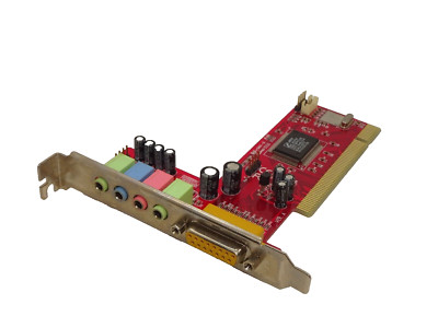 TYPHOON SPEEDLINK SL-8860 CMI8738/PCI-SX 4.0 PCI SOUND CARD 4CH #GK10146