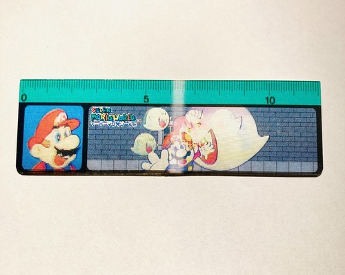 SUPER MARIO WORLD 12cm scale 1990 Very Rare From Japan Nintendo Mitsubishi F/S