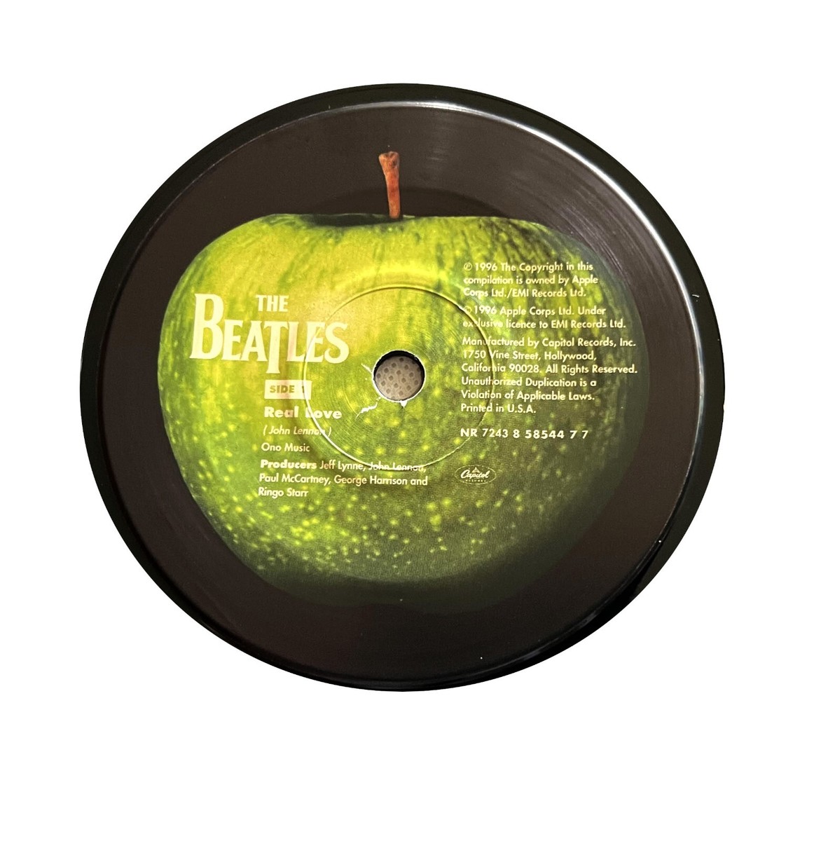 The Beatles 45 Real Love / Baby's in Black Looks UNPLAYED