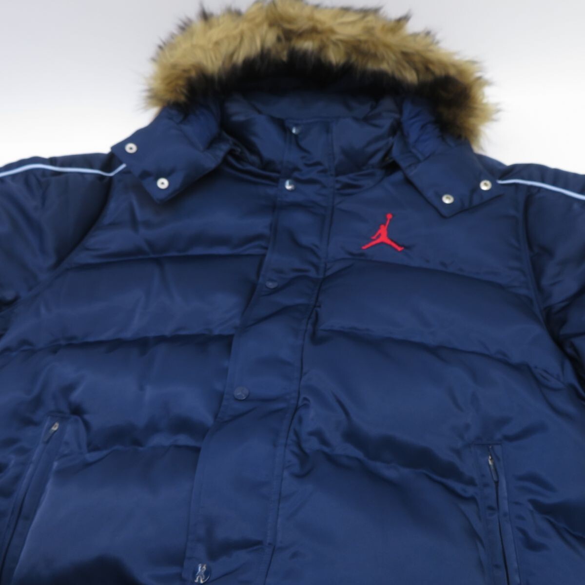 Supreme X NIKE 24AW Jordan Puffer Jacket Blue Size 2XL Outerwear