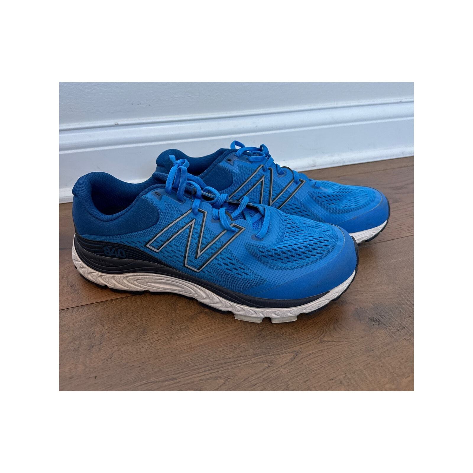 New Balance Lace Up 840 V5 ABZORB Running Sneaker Blue Men's Size 11