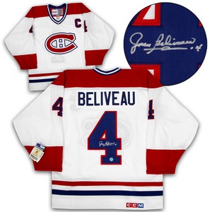 montreal canadiens white vintage jersey