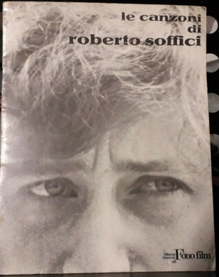 ROBERTO SOFFICI - Le Canzoni - Melodielinie und Akkorde 