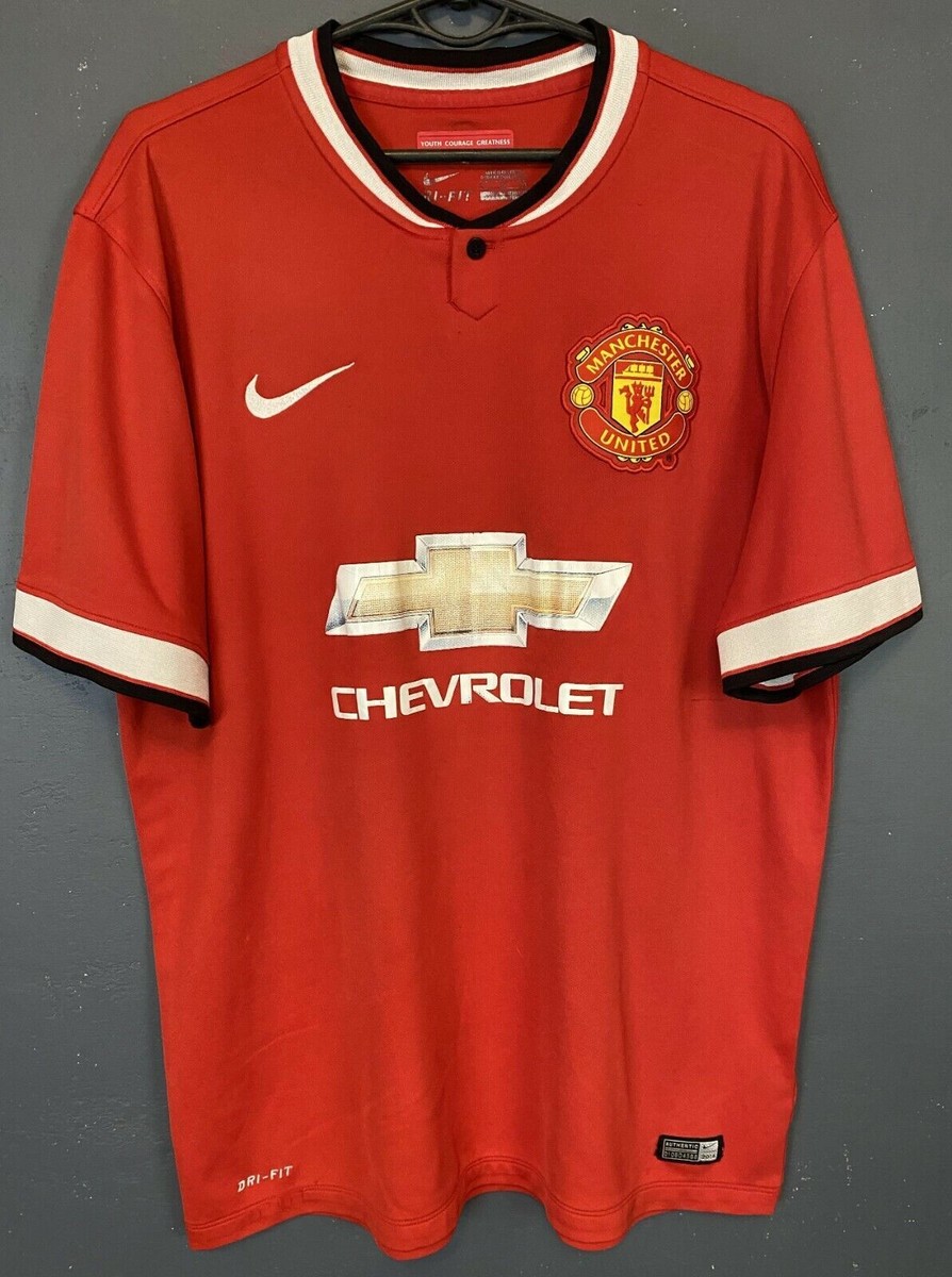 MEN NIKE FC MANCHESTER UNITED 2011/2012 ROJO FOOTBALL SOCCER